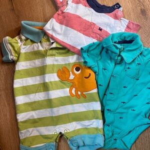 Baby boy beach themed bundle